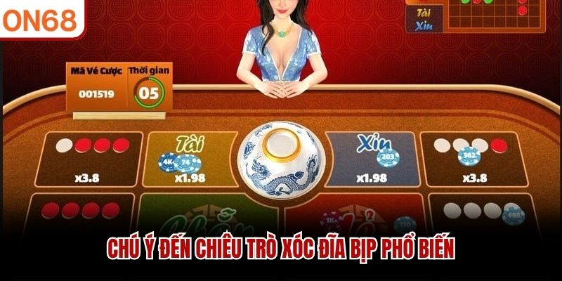 Ch&uacute; &yacute; đến chi&ecirc;u tr&ograve; x&oacute;c đĩa bịp phổ biến